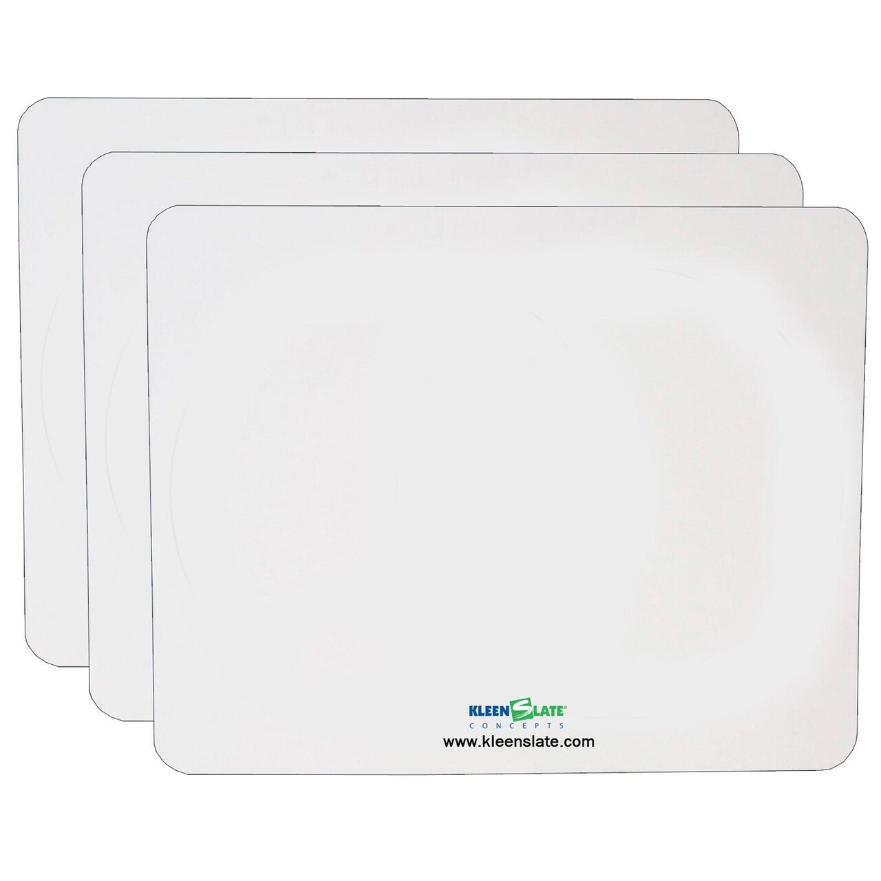 Dry-Erase Surface Replacement Sheets, Self-Adhesive, Rectangular, Blank, 8 Sheets Per Pack, 3 Packs